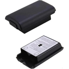 Resim Xbox 360 Kablosuz Joystick Kol Yüksek Kaliteli Siyah Pil Kapağı 