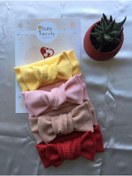 Resim Genel Markalar 4lü El Yapımı Ribana Kız Bebek Bandana 