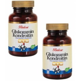 Resim Balen 2 Kutu Glukozamin Kondroitin Msm 120 Kapsül X 970 Mg Glukosamin 