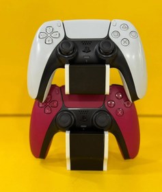 Resim Playstation 5 Dualsense- Şık Ve Düzenli Oyun Alanı - Beyaz Siyah Gamepad\u002FKol Tutucu 
