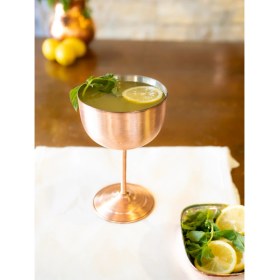 Resim Bakır Concept Bakır Şarap Kadehi Mat Bakır Renk 