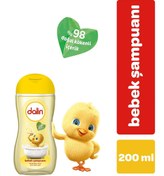 Resim Dalin Göz Yakmayan Çiçek Özlü Yenidoğan Uyumlu Saç ve Vücut Şampuanı 200 ml 