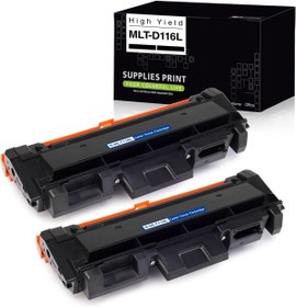 Resim Samsung Epress SL-M2825DW SL-M2835DW SL-M2885FW SL-M2875FD SL-M2875FW SL-M2625D Printer, 2 Black 