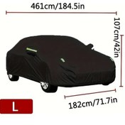 Resim Tongdashop L Kalite Dayanıklı Çizilmeye Karşı Toyota Vios Innova Fortuner Araç Kılıfı 