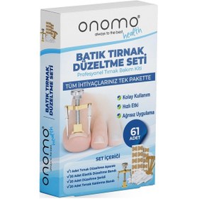 Resim Health Batık Tırnak Düzeltme Seti 61 Adet 