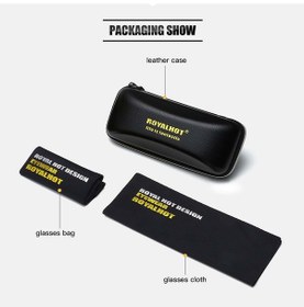 Resim Royalhot Erkek Kadın Polarize Alaşım Dikdörtgen Çerçeve Güneş Gözlüğü Sürüş Güneş Gözlüğü Shades Oculos Erkek Siyah 