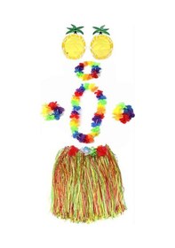 Resim Go İthalat Yetişkin Ve Çocuk Uyumlu Luau Aloha Hawaii Rengarenk 40 Cm Etek Ananas Şekilli Gözlük Haw 0 - 99 
