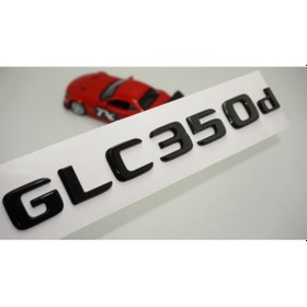 Resim GLC 350d Bagaj Parlak Siyah ABS 3M 3D Yazı Logo 