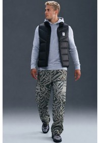Resim Nike Air Max Storm Fit Men's Windrunner Gi Black Waistcoat Spor Yelek Siyah 