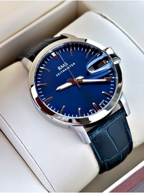 Resim Romanson Takvimli 24 Ay Garantili Deri Kordon Çelik Kasa Erkek Kol Saati 1447.03SZ 