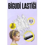 Resim Bigudi Lastiği Perma Lastikleri 36 Adet 