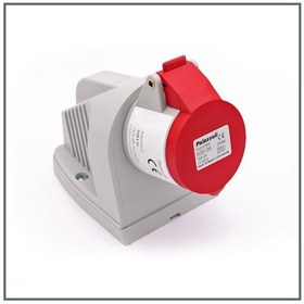 Resim Palazzoli Sıva Üstü Kutulu Priz 16A (IP44) 400V 3P+T h:6 (90 Der. 