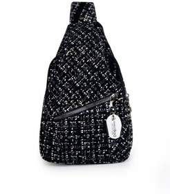 Resim Westbag Hakiki Deri Siyah Unisex Premium Omuz Çantası Çapraz Çanta Bodybag Siyah Beyaz Süet 