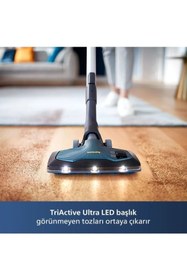 Resim Philips Ultra Led Başlık En Hızlı Teknolojisi İle Premium Toz Torbasız Elektrikli Süpürge,2.2 Litre Entegre 