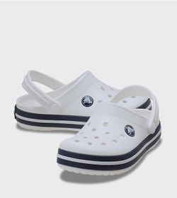 Resim Crocs 207005-126 Crocband Clog Çocuk Spor Terlik Sandalet Beyaz 