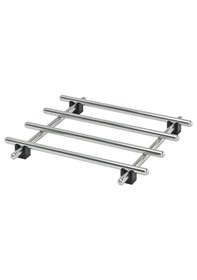 Resim Paslanmaz Çelik Nihale 18x18 Cm Tencere Tava Altlığı Ikea Metal 