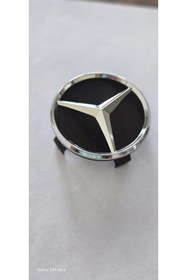 Resim GENÇ Jant kapağı Mercedes benz 66.6-75 MM uyumlu 