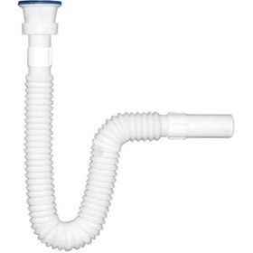 Resim Özbest Lüks Lavabo Sifonu Paslanmaz 2 Adet Beyaz 