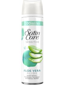Resim Gillette Satin Care Tıraş Jeli Hassas 200 ML 