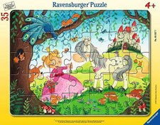 Resim Ravensburger 35 Parça Büyük Çerçeveli Küçük Prenses Puzzle 050277 