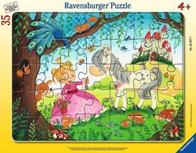 Resim Ravensburger 35 Parça Büyük Çerçeveli Küçük Prenses Puzzle 050277 