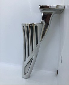 Resim Plastik, 21 Cm Krom Kaplamalı Berjer, Mobilya Ayağı 4 Adet 