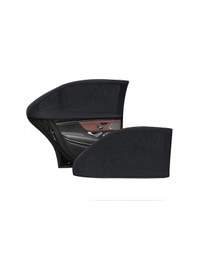 Resim 2 Adet Araç Yan Cam Perdesi Araba Arka Koltuk Perde Güneşliği Oto Kılıfı Otomobil Güneşlik Önleyici 