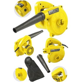 Resim Steiner 3000 W Hava Kompresörü Elektrikli Devir Ayarlı Hava Üfleme Makinesi Sarı 