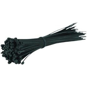 Resim Mutlusan - 4.8x400mm Plastik Siyah Kablo Bağı 100'lü Paket 