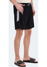 Resim Slazenger RAKESH IN Erkek Cepli Fıtness Siyah Şort 