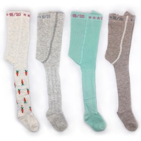 Resim KARYAM SOCKS 4 Lü Bebek Külotlu Çorap 