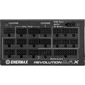 Resim Enermax Revolution D.f. x 1650W 80+ Gold Full Modüler 140MM Fanlı Argb Güç Kaynağı (ERT1650EWT) 
