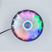 Resim Intel & AMD Tüm İşlemcilerle Uyumlu RGB Işıklı İşlemci Soğutucu 