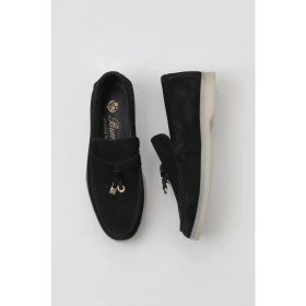 Resim Bueno Shoes Siyah Süet Erkek Klasik Ayakkabı 