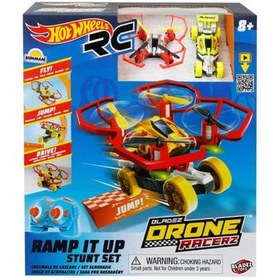 Resim Rastar-R/C Drone Racerz Araçlı/Rampa Set 2.4Ghz Usb Şarjlı/Işıklı (Hwhl) 