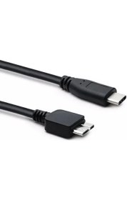Resim Blue Wings 1 Metre Type C To Micro USB B Kablo Type C Harici Harddisk Kablosu Type C Tomicrob 