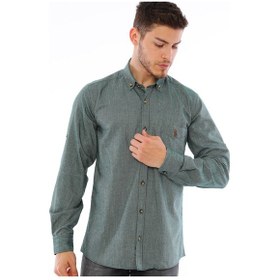 Resim G723 Dewberry Erkek Gömlek-haki Haki 