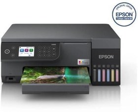 Resim EcoTank L8100 Wi-Fi + Tarayıcı + Fotokopi Renkli Çok Fonksiyonlu Tanklı Mürekkep Püskürtmeli Yazıcı 