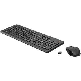 Resim HP 330 Kablosuz Siyah Türkçe Klavye Mouse Set 