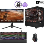 Resim Dragos DRX7130 Ryzen 7 7700 16GB Ddr5 Ram 1tb Nvme 8gb RTX4060 27 Inç 240Hz Curved Oyuncu Bilgisayarı 