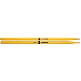 Resim Promark Tx5aw 5a Yellow Hickory Wood Tip Baget 