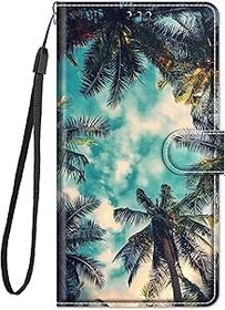 Resim Xiaomi Redmi Note 8 Pro PU Deri Kılıf Koruma Kartı Yuvaları Cüzdan Kapaklı Kapak DKSDYD (D10) ile uyumlu/Yedek 