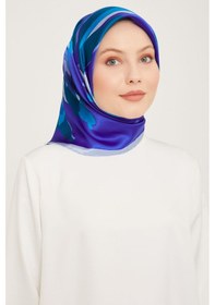 Resim Armine Nostalji Serisi %100 Twill İpek Eşarp 9042d 01 931 