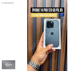 Resim Apple iPhone 14 Pro İkinci El YD | 128 GB | Siyah 