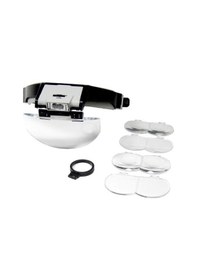 Resim Nikula- Lens Takmalı 5 Lenslı . Led Lambalı Şapka Tip Büyüteç 