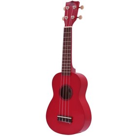 Resim Carlos CRU50-RD Kırmızı Soprano Ukulele 