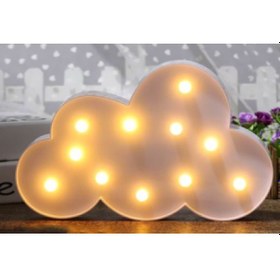 Resim Bulut Şeklinde Led Gece Lambası 