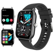 Resim Geeksen 2" Tam Ekran Dokunmatik Sağlık İzleme Uyku Monitörü Saat Ip67 Su Ge Akıllı Saat (İthalatçı Garantili) 