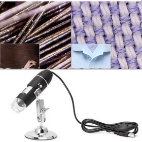 Resim Pazly 1600x Usb Taşınabilir Dijital Mikroskop, 8 Led Aydınlatmalı, Endüstriyel Ve Tıbbi Kullanım İçin El Tipi Büyüteç 