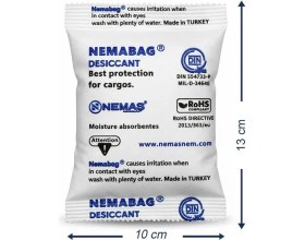 Resim Nemabag 100Gr 50 Adet Nem Alıcı , Rutubet , Küf ve Koku önleyici Paket 100GR (50 Adet) 